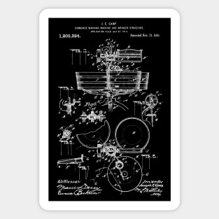 Washing Machine patent 1916 Sticker